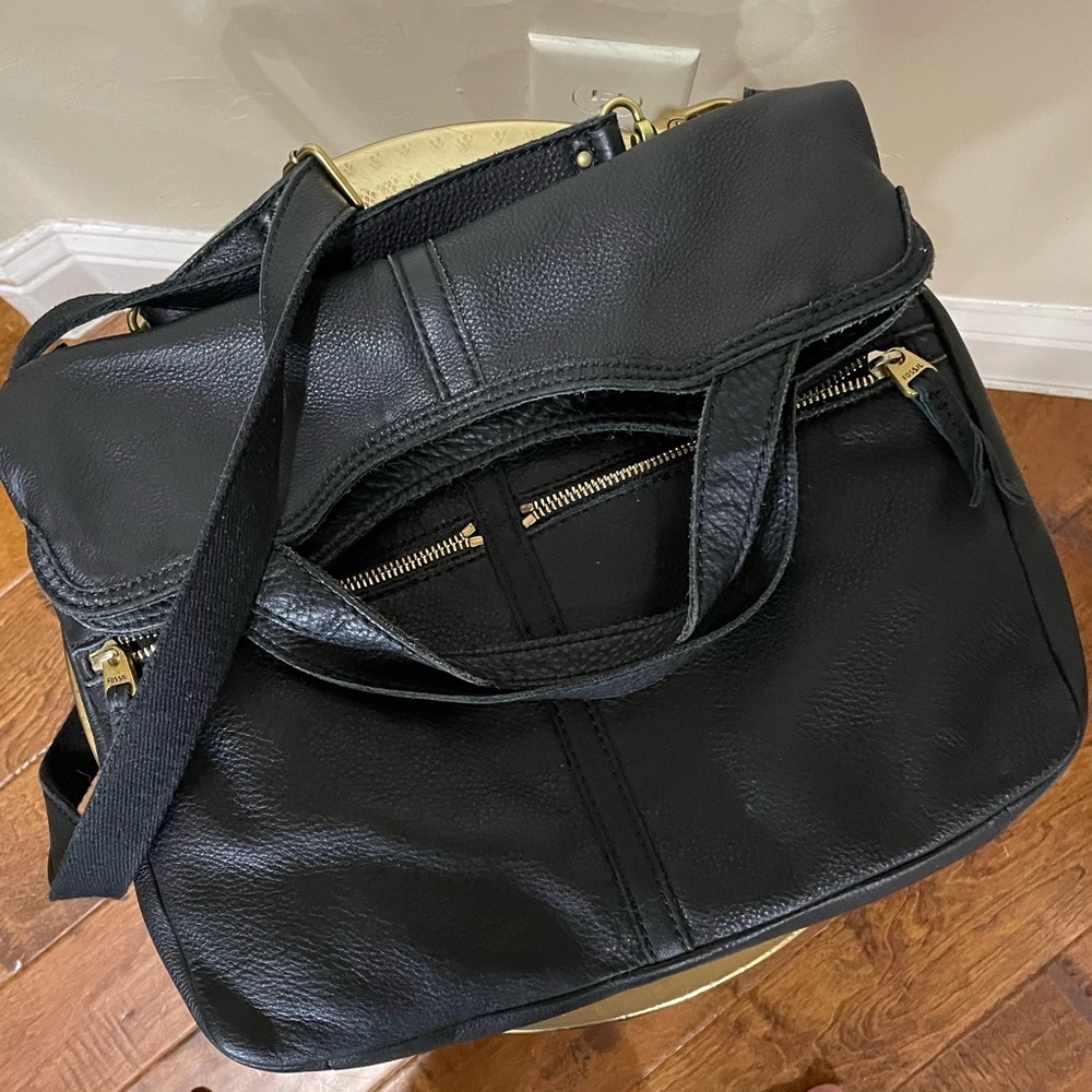 Vintage Fossil Erin Foldover Bag